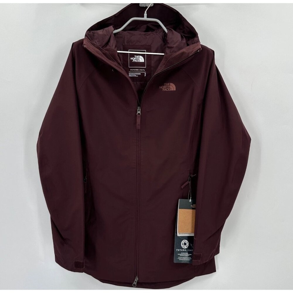 The North Face Hikesteller FUTURELIGHT Parka size S Women's Root Brown (Purple)